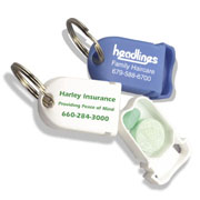 Tablet Caddy: Travel Pill Box / Key Tag... from ASI 36545 ZZ DROPPED - Apothecary Products LLC