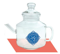 Glass Teapot... from ASI 44344 ZZ OLD - Catamount Glassware 