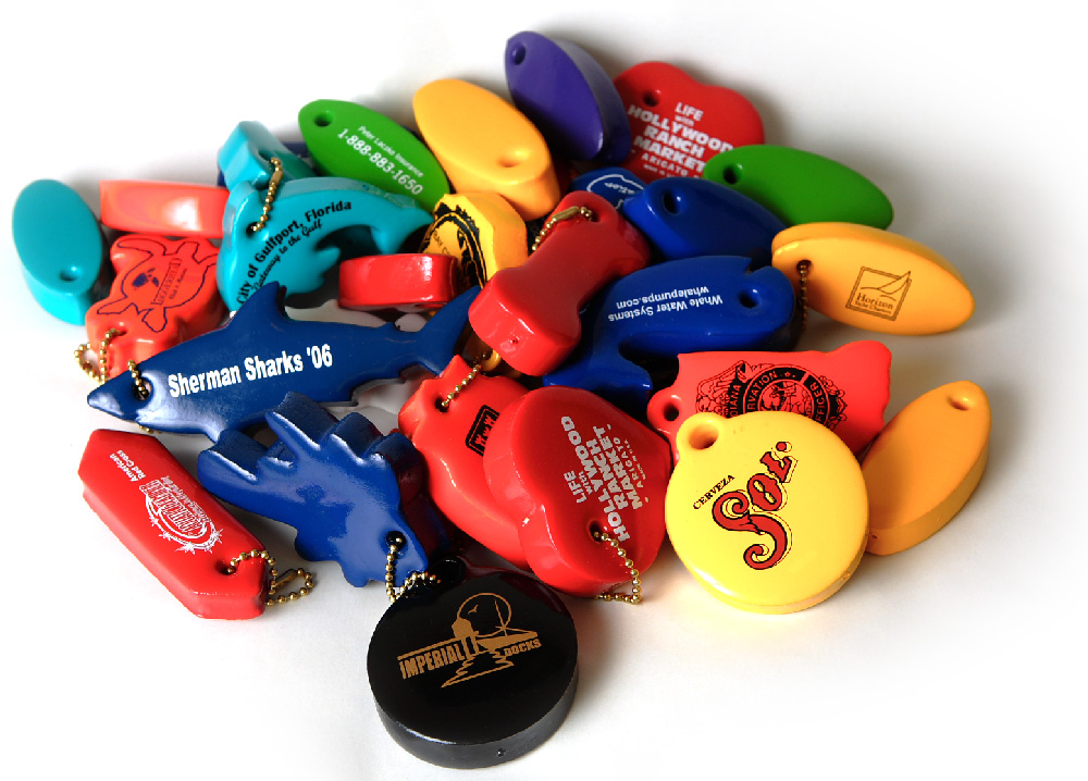 Custom Shaped Floating Keychain... from ASI 79970 Pro-Sports Foam Products