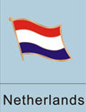 Netherlands Flag Pin