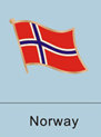 Norway Flag Pin
