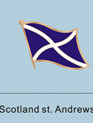 Scotland St. Andrews Flag Pin