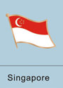 Singapore Flag Pin