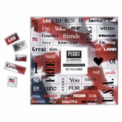Flag 49 Motivation Words Message Magnet... from ASI 68507 The Magnet Group