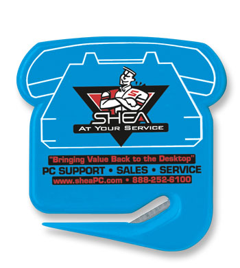Phone Shaped Letter Opener... from ASI 52840 Evans Manufacturing