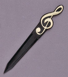 Treble Clef Letter Opener ... from ASI 93118 ZZ - NOT KNOWN, OLD IMPORT, ASI:93118