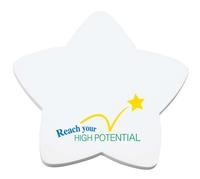Star - Die cut Post it Note Pads ... from ASI 91240 3M/Promotional Markets Dept