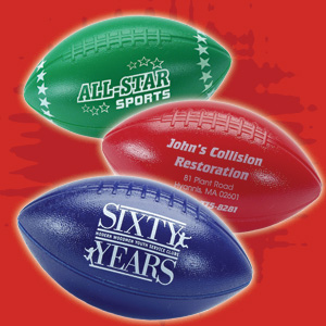 Plastic Football ... from ASI 77280 Pepco Poms