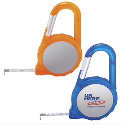 Carabiner Tape Measure... from ASI 42424 ZZ DROPPED -Bullet