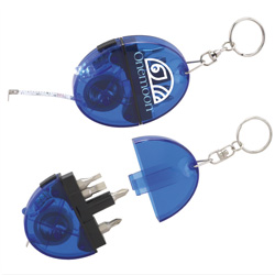 Oval Took Kit / Keychain LED Light / Tape Measure... from ASI 42424 ZZ DROPPED -Bullet