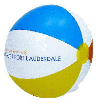 Inflatable 16 in Multi-Color Beachball... from ASI 39209 Beachline Corporation