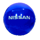 Inflatable Solid Color Reflex Blue Beachball... from ASI 39209 Beachline Corporation