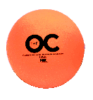 Inflatable Translucent Orange Beachball... from ASI 39209 Beachline Corporation