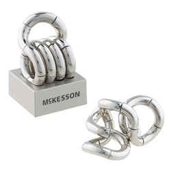 Executive Tangle Puzzle... from ASI 79653 ZZ OLD - Private Label Executive Gifts