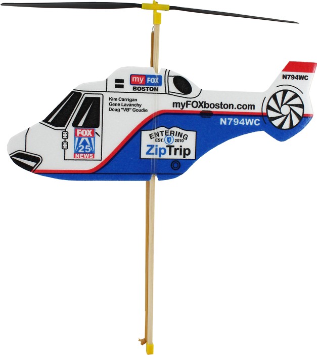 Foam Rescue Helicopter - Rubber band powered... from ASI 58630 Paul K Guillow Inc