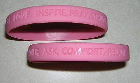 Pink Awareness Bracelets
