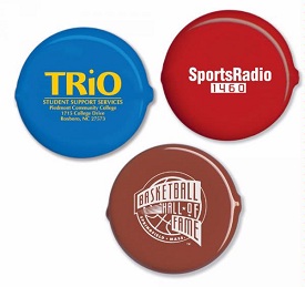 Vinyl Squeeze Coin Holder - Round Quikoin®... from ASI 80210 Quikey Mfg Co Inc