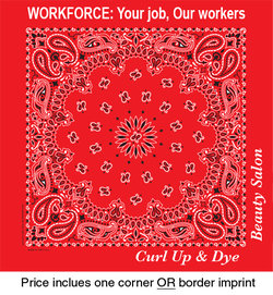 Classic Paisley 22 inch Bandanna ... from ASI 44020 Bandanna Promotions By CARO-LINE