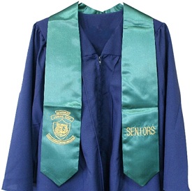 Embroidered Graduation Stole / Sash... from ASI 92245 Tropico Imports LTD