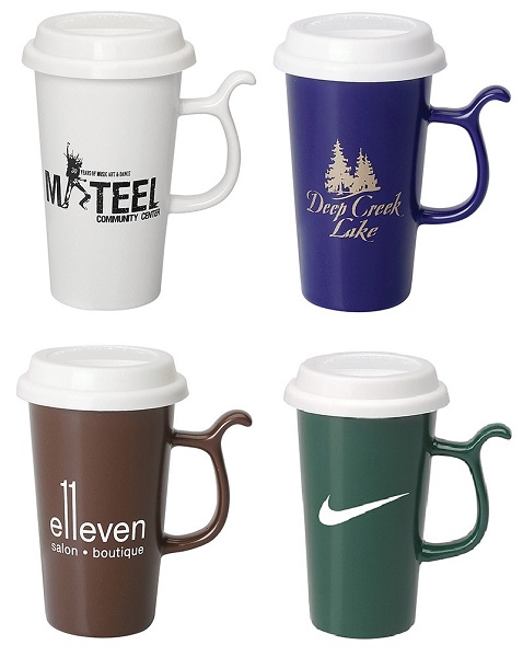 Ceramic Travel Cup with Silicone Sip Top... from ASI 90479 ZZ DROPPED -TJ Promotions Corp