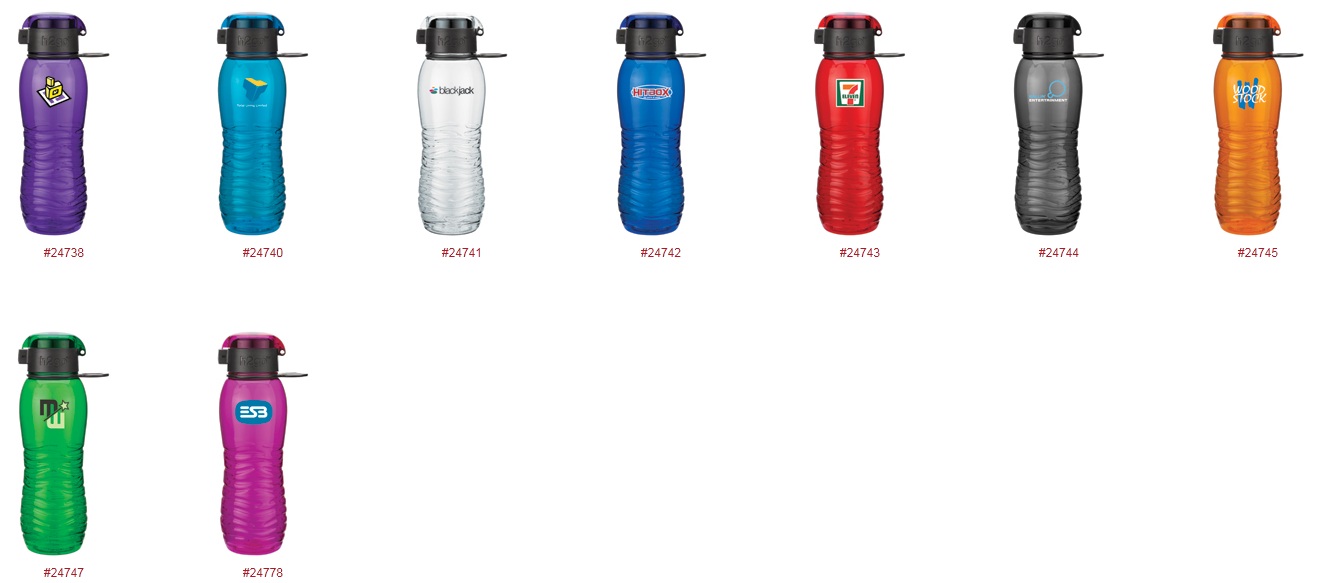 24 oz Tritan Aqua Bottle w/ one touch flip lid... from ASI 51197 ETS Express, LLC