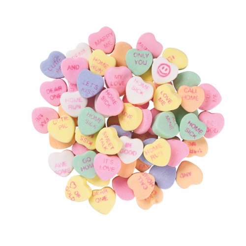 Custom Message Conversation Hearts - BULK... from ASI 71685 Midnite Snax®