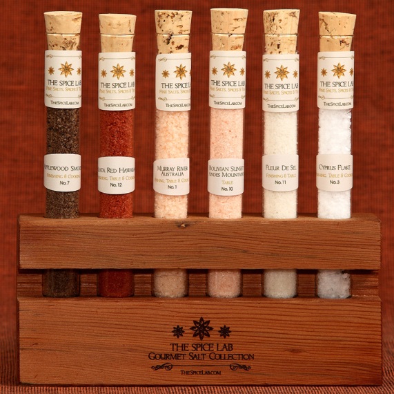 6 Tube Sea Salt Set... from ASI 88719 ZZ OLD - The Spice Lab