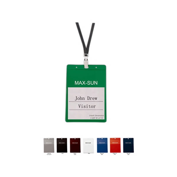 Vinyl Name Badge Holder... from ASI 30214 ZZ - NOT KNOWN, OLD IMPORT, ASI:30214