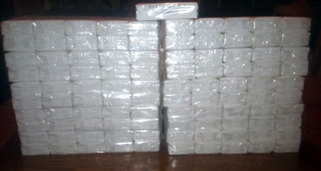 Facial Tissue Packs - Blank - Quick Ship... from ASI 95838 ZZ Merged - Mixie Promotions