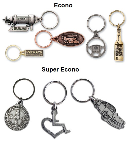 Metal Keychain in Custom Shape - Econo ... from ASI 53697 Faro Products