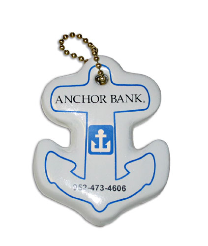Anchor Shaped Floating Keychain... from ASI 79970 Pro-Sports Foam Products