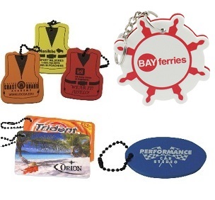 EVA Foam Shaped Floating Keychain... from ASI 54886 Foamworx