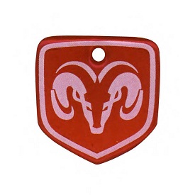 Shield Shaped Foam Coated Keytag... from ASI 71115 ZZ - NOT KNOWN, OLD IMPORT, ASI:71115