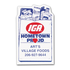Bag of Groceries Shaped Magnet... from ASI 68507 The Magnet Group