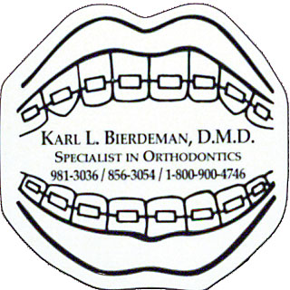 Mouth with Braces Shaped Magnet... from ASI 68507 The Magnet Group