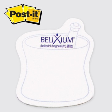 Mortar & Pestle - Die Cut Post it Note Pads ... from ASI 91240 3M/Promotional Markets Dept