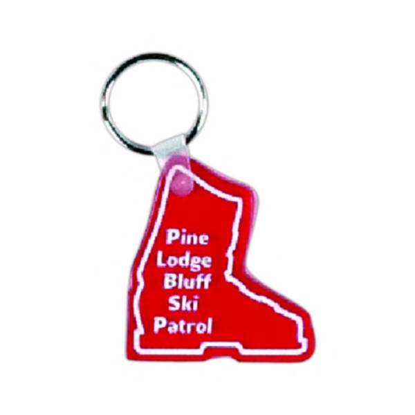 Ski Boot Shaped Keytag... from ASI 56100 Gemini Ind Inc
