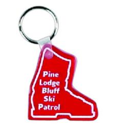 Ski Boot Shaped Keytag... from ASI 56100 Gemini Ind Inc
