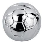 Silver Plated Soccer Bank... from ASI 71370 ZZ OLD/Drop - Minya International Corp
