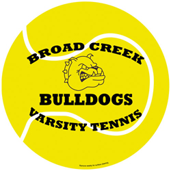 Tennis Car Sign... from ASI 68507 The Magnet Group