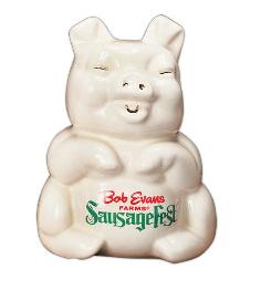 Gold Painted Sitting Piggy Bank... from ASI 42440 W C Bunting Co