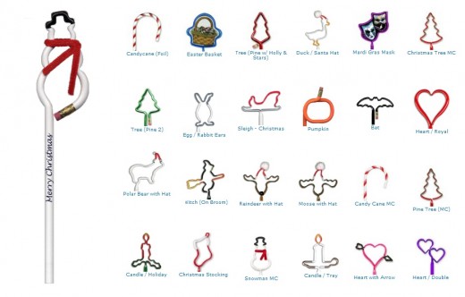 Holiday / Seasonal Shaped Pens and Pencils... from ASI 39850 The Bentcil Company