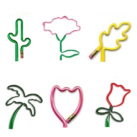 Plant / Tree / Flower Shaped Pens and Pencils... from ASI 39850 The Bentcil Company