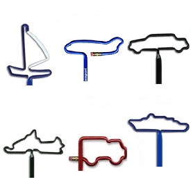 Travel / Transportation / Vehicle Shaped Pens and Pencils... from ASI 39850 The Bentcil Company
