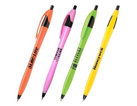 Lina Tropical Hot Colors Pens... from ASI 61966 HPG / Hub Pen