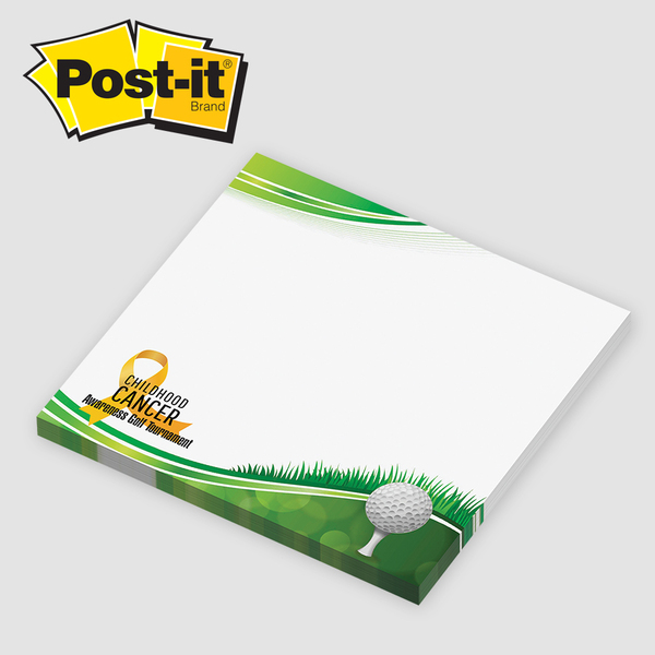 3 x 3  Value Priced 4-Color process Post-it Note Pads... from ASI 91240 3M/Promotional Markets Dept