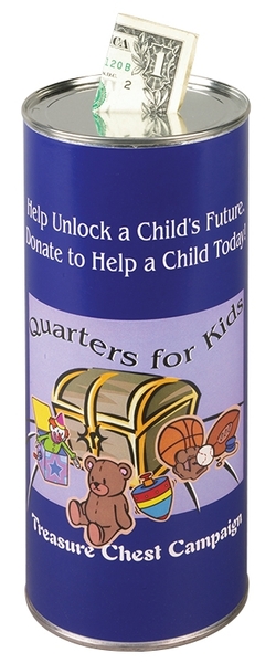 Classic Metal Coin Bank / Collection Can... from ASI 44830 The Chest