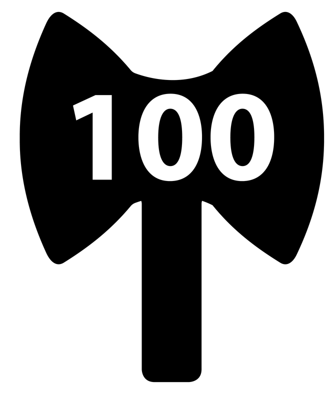 Custom shaped corrugated plastic bidder auction paddles / hand fans with... from ASI 54322 FireSprint Printing