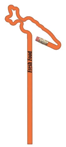 Food / Fruit / Vegetable Shaped Pens and Pencils... from ASI 39850 The Bentcil Company
