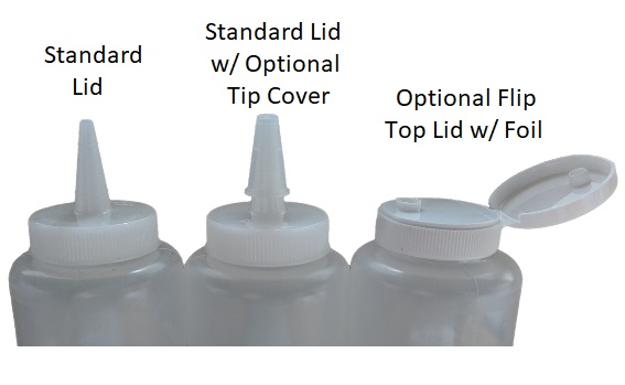 Recyclable Food Safe 12 oz. condiment bottle w/ 4CP Imprint &... from ASI 67075 Leprechaun Promotions, LLC / Leprechaun Promotions